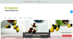 Desktop Screenshot of drsophon.com